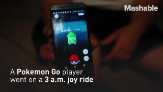 Dùng xe siêu sang để đi bắt Pokemon