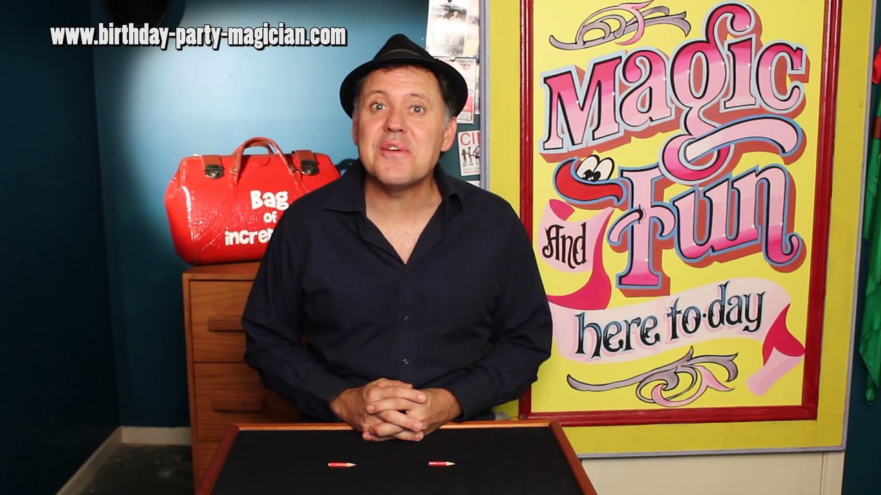 Crazy Pencil Trick - Easy To Learn Sleight Of Hand Magic