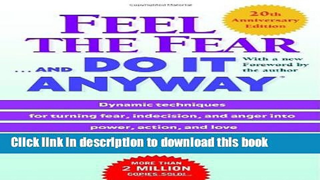 [Download] Feel the Fear . . . and Do It Anyway (r) Kindle Collection