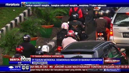 71 Tahun Merdeka, Demokrasi Indonesia Masih di Bawah Harapan