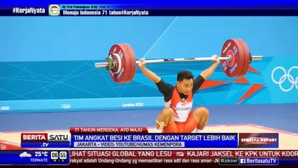 Prestasi Indonesia di Olimpiade Brasil 2016