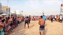 Team USA teste le beach-volley à Copacabana !