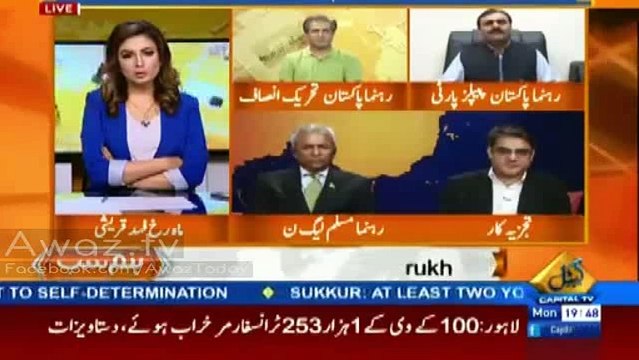 Nale Chor Nale Chatar Fight between Shaukat Basra and Nehal Hashmi