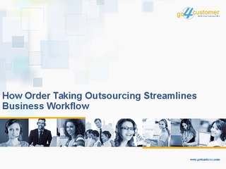 How Order Taking Outsourcing Streamlines Business Workflow