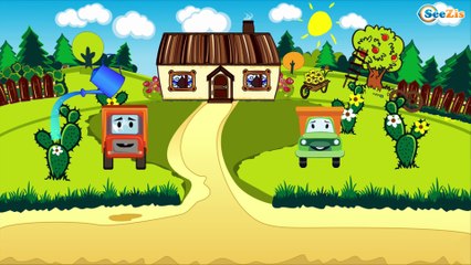 Compilation about Car Wash and Tow Truck for kids. Service Vehicles for children | Cars for kids