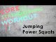 Core Strengthening Workout | Jumping Power Squats