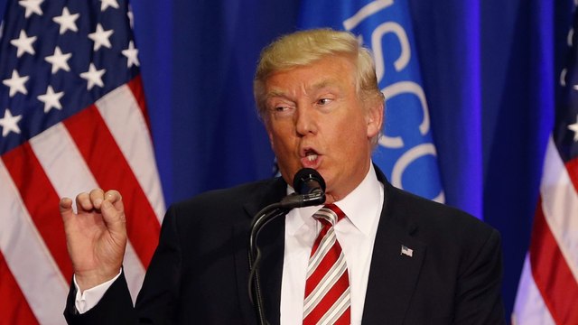 Trump pledges to crack down on senior officials' speaking fees if elected