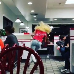 Why does this girl keep falling over?