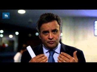 Aécio quer Bolsa Família como "política de Estado"