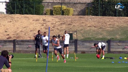 Voici ce que font les Olympiens à l'entraînement...