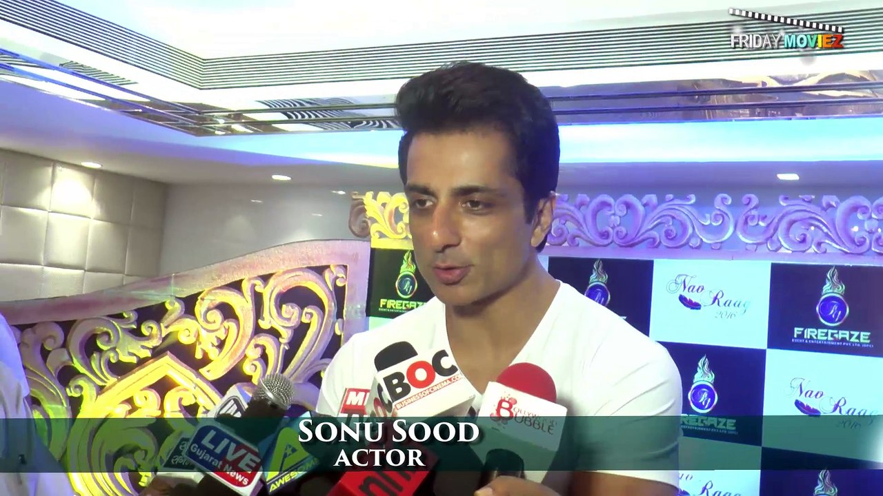 Sonu Sood at the launch of NavRaag by Firegaze