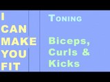 I Can Make You Fit (by Celebrity Trainer Vrinda Mehta) - Toning - Bicep Curls & Kicks