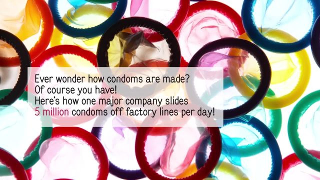 How Condom Factories Make 5 Million Rubbers a Day