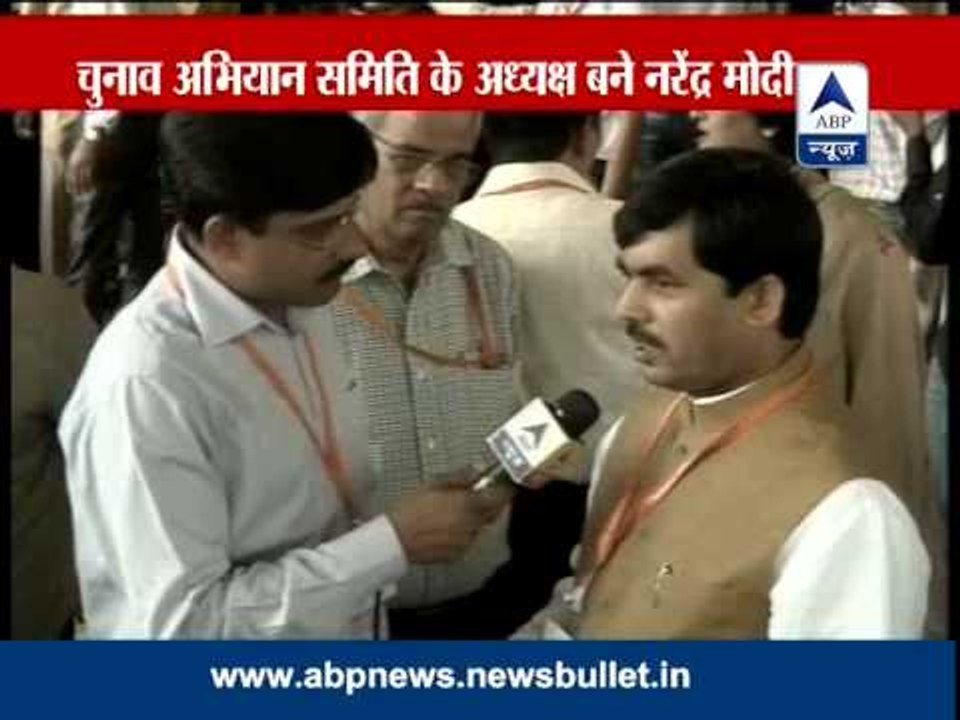 Party workers are excited after Modi's appointment: Shahnawaz Hussain