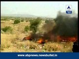 MiG-21 crashes, pilot safely ejected