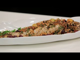 سمك بالزبيب و البصل | نادية سرحان