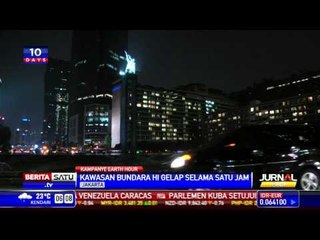 Peringati Earth Hour, Lampu di Jakarta Padam
