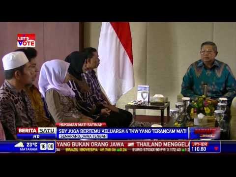 SBY Temui 4 Keluarga TKW yang Dihukum Mati