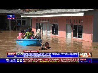 Cipinang Melayu Terendam Banjir 2 Meter