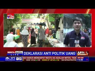 Deklarasi Santri Anti Politik Uang Digelar