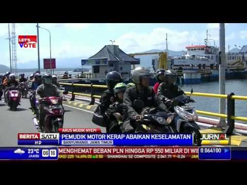 Pelabuhan Ketapan Dibanjiri Arus Mudik dari Bali ke Jawa