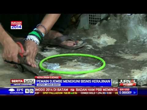 Musisi Reggae di Depok Bisnis Kerajinan Djembe