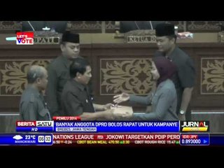 Banyak Anggota DPRD Brebes Bolos untuk Kampanye