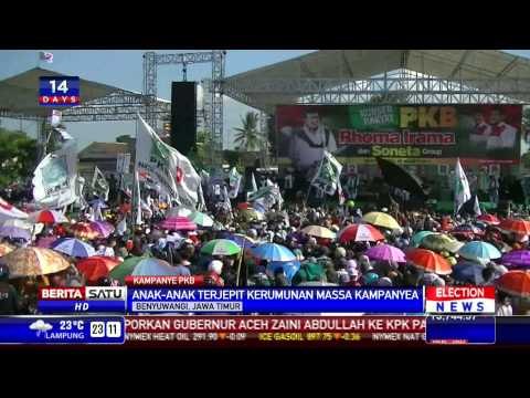 Rhoma Irama Goyang Massa PKB di Banyuwangi