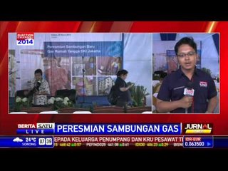 Sambungan Baru Gas Rumah Tangga DKI Jakarta Siap Diresmikan
