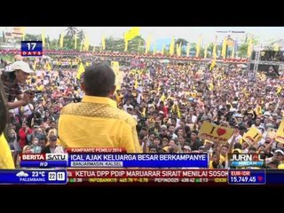 Ical Ajak Keluarga Besar Berkampanye