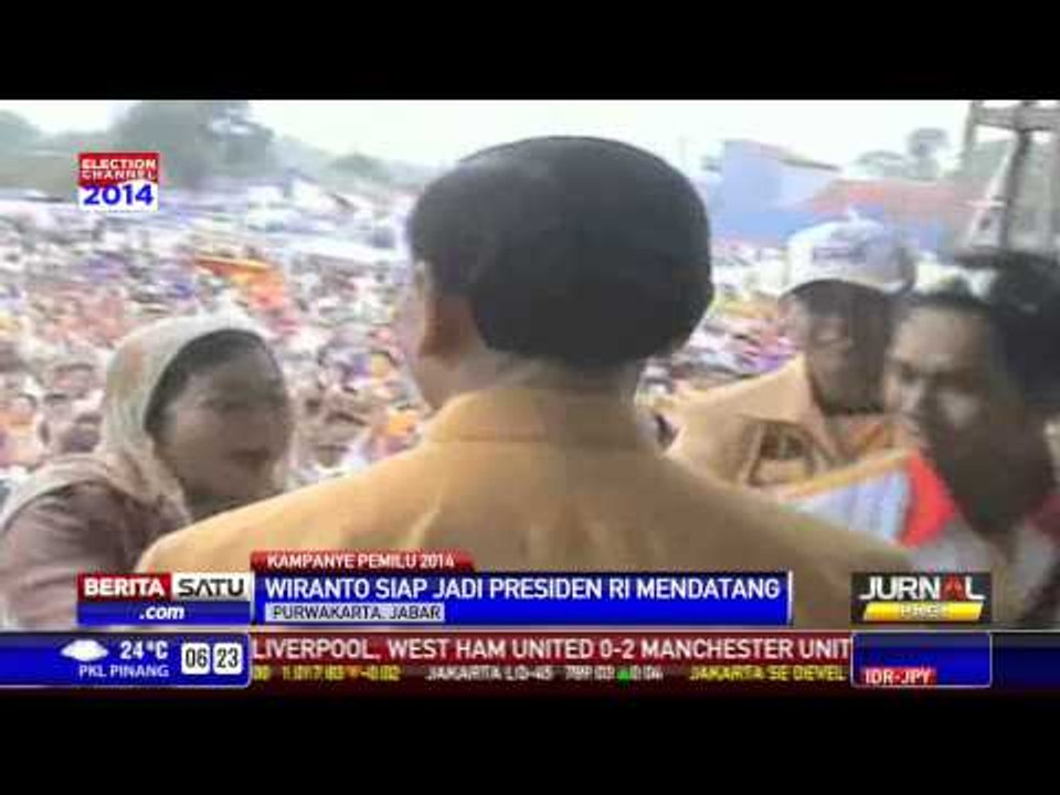 Wiranto Serukan Program Indonesia Bersih