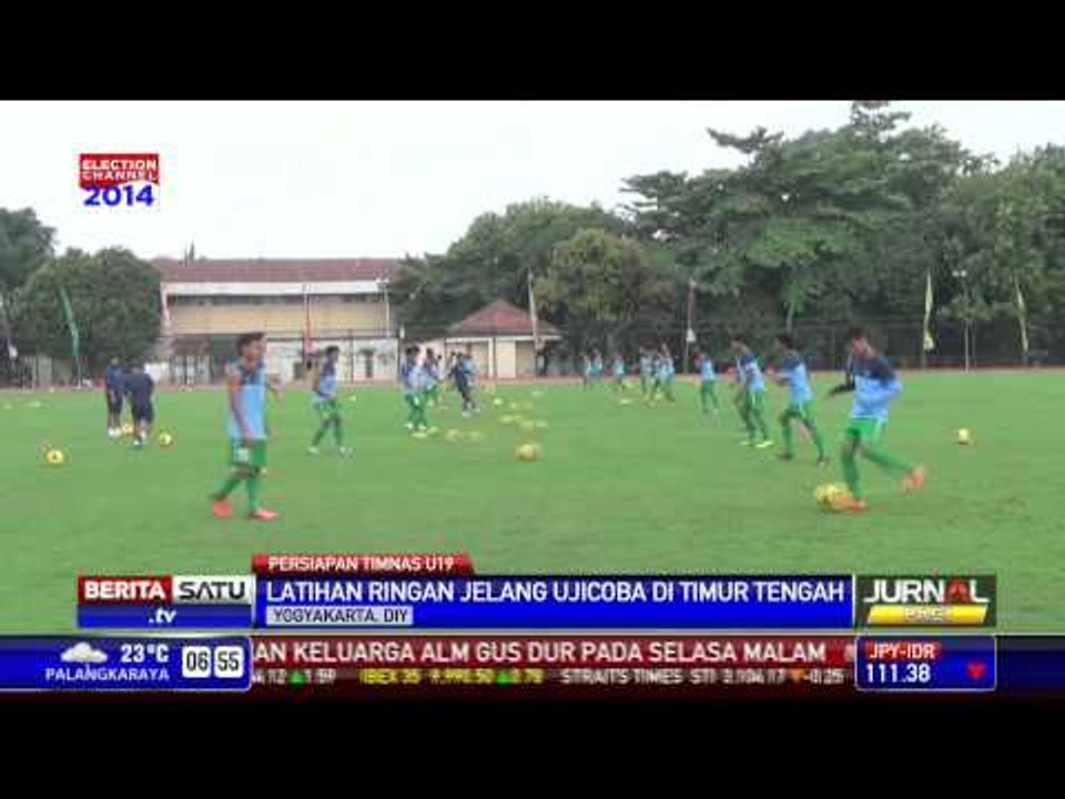 Ketum PSSI Pantau Langsung Latihan Timnas U-19
