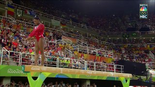Costly mistake forces Biles to settle for bronze on beam