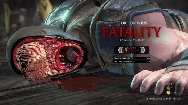 Mortal Kombat XL SCORPION ALL FATALITIES