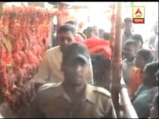 MS Dhoni visits Deori devi temple in Ranchi