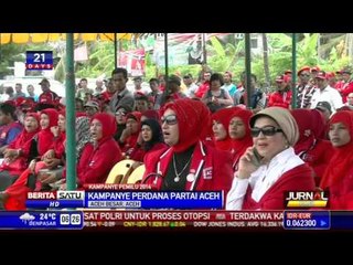 Скачать видео: Partai Aceh Gelar Kampanye Terbuka Perdana