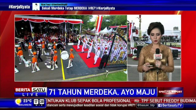 Akhirnya Masuk Paskibraka, Gloria Bergabung di Tim Bima