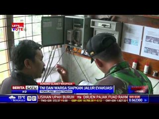 TNI Siapkan Jalur Evakuasi Gunung Slamet