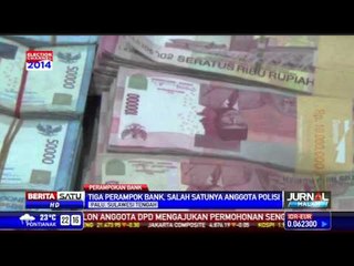 Anggota Polisi Jadi Kawanan Perampok Bank