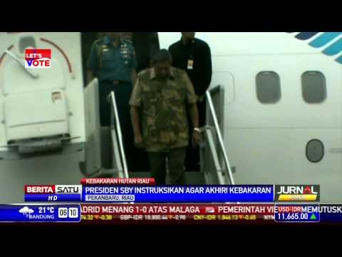 SBY Instruksikan Agar Akhiri Kebakaran Lahan