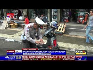 Razia Parkir Liar Digelar di Hayam Wuruk dan Otista