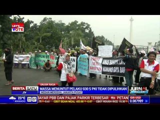 Massa Tuntut Pelaku G30S PKI Tak Dipulihkan Haknya