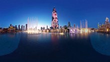 The Dubai Fountain  - The Mother of the Nation 360° video
