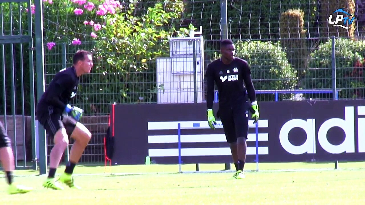 Focus sur l'entraînement des gardiens à l'OM