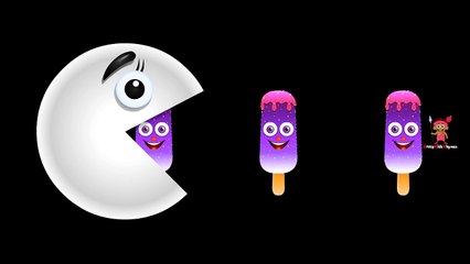 New Learn Colors with IceCream Pacman | Kids Learning Videos | Crazy Kids Rhymes