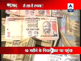 Rs sinks to 10-month lows, ends at 56.24 as USD demand soars