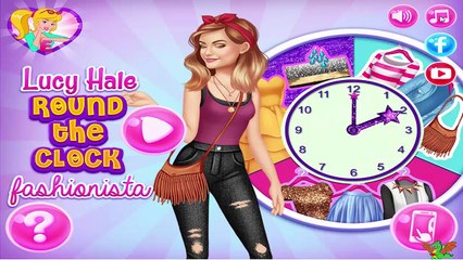 Lucy Hale Around the Clock Fashionista Game  - Dress Up Video Games For Girls
