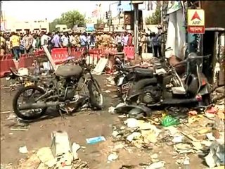ABP Ananda at Hyderabad blast spot