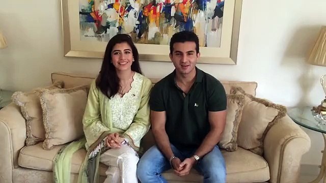 Shehroz Sabzwari and Syra Shehroz Exclusive Message on Social Media