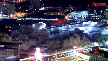 Las Vegas: le mythique hôtel-casino Riviera dynamité